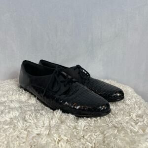 Trotters Lizzie Woven Oxfords